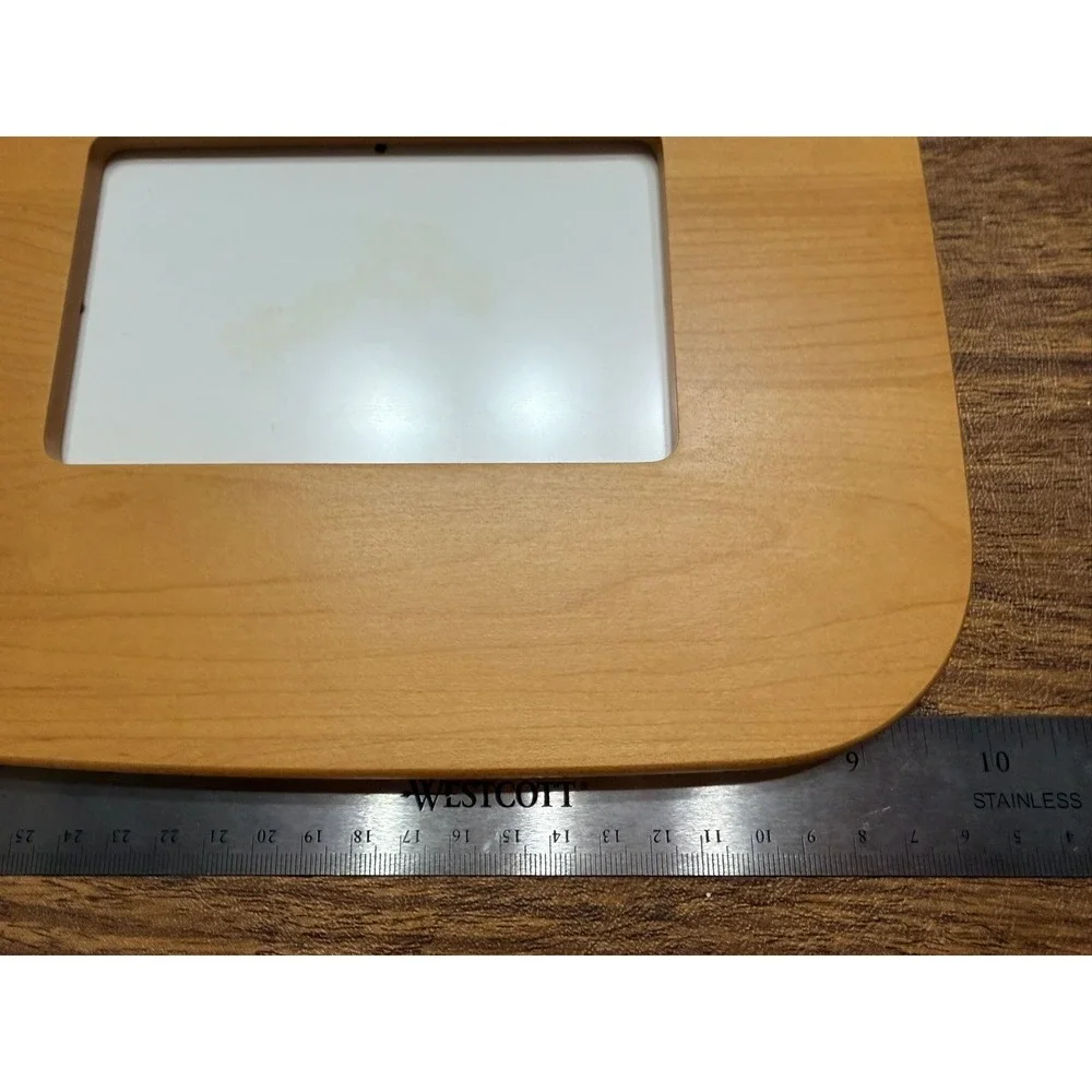 Longaberger Woodcrafts Maple Wood Picture Frame Rounded Rectangle 5x3.5 Photo